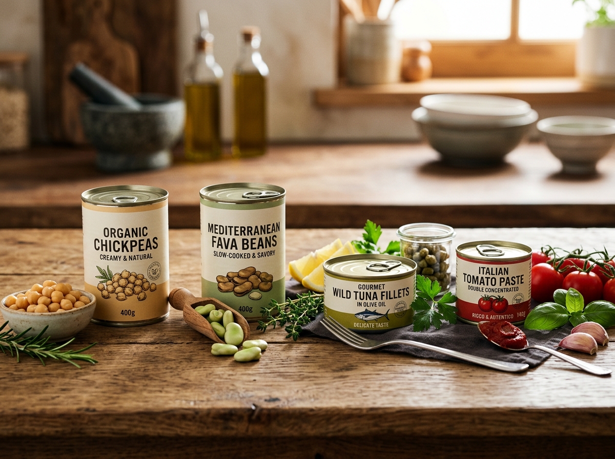 Canned Foods and Fava Beans